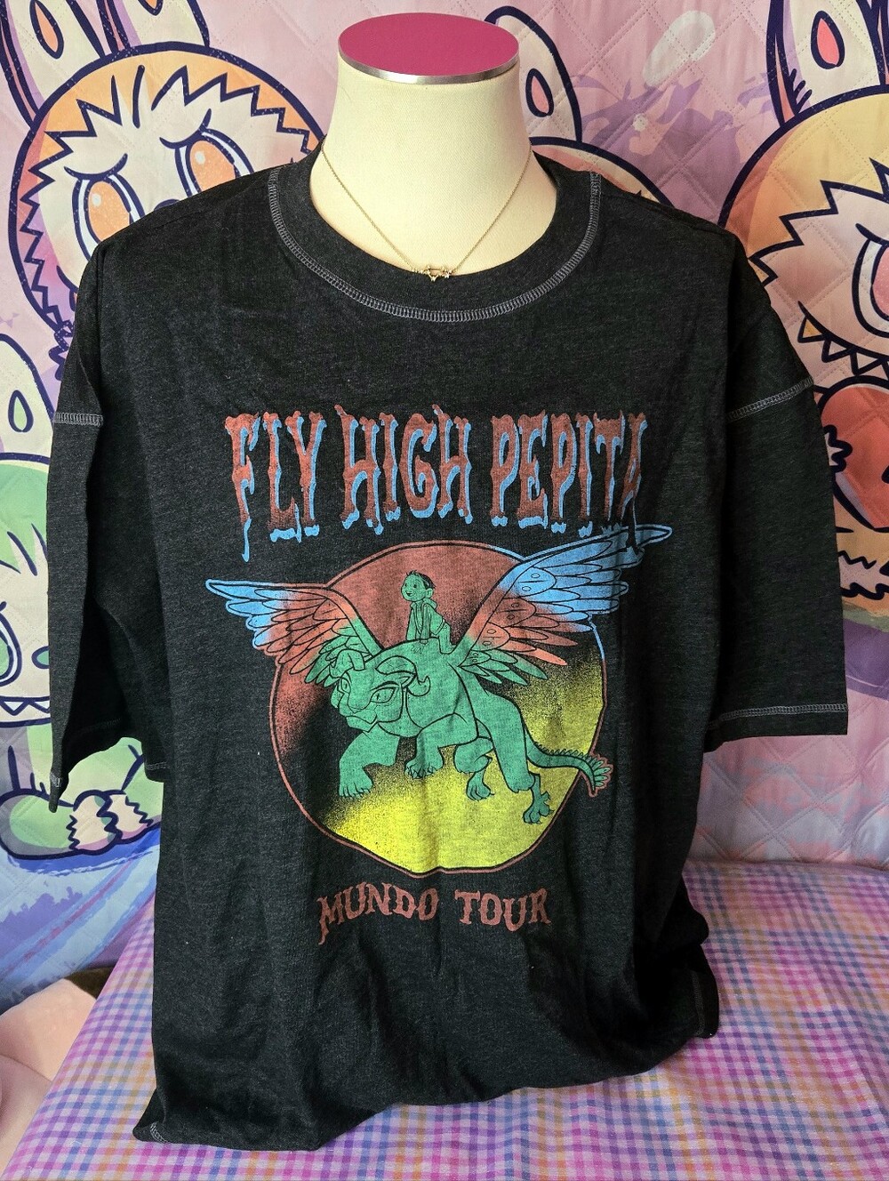 Disney Pixar Coco - Fly High Pepita Mundo Tour Graphic T-Shirt XL NWT